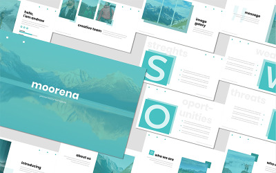 Moorena - szablon PowerPoint