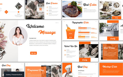 Restaurant - PowerPoint-Vorlage