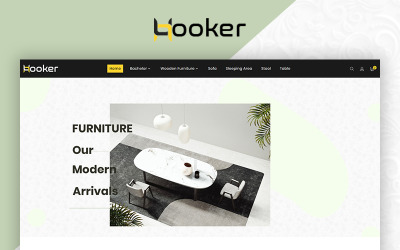 Šablona OpenCart prémiového obchodu s nábytkem Hooker