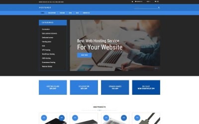 Hosterex - Hosting Multipage Creative Shopify Theme