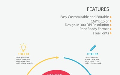 Utbildningsinfografiska element
