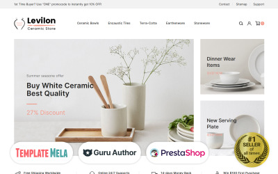 Levilon - Ceramic and Craft PrestaShop Theme