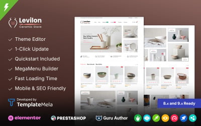 Levilon - Keramiek en ambacht PrestaShop-thema