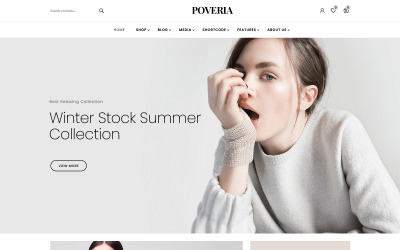 Poveria - Tema WooCommerce de moda