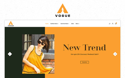 Szablon PrestaShop Vogue Fashion Store Premium #84089