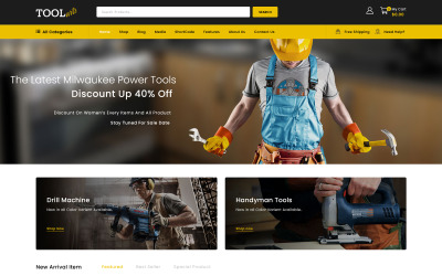 ToolArt - тема Power Tools WooCommerce