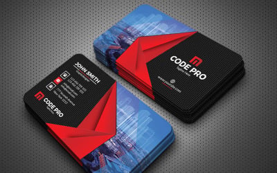 Building Construction Business Cards - Corporate Identity Template