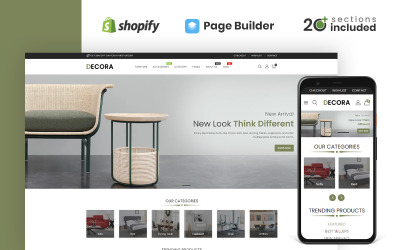 Decora Meubelwinkel Shopify-thema