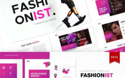 Fashionist - Modello di Keynote