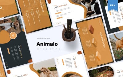 Animalo - шаблон Keynote