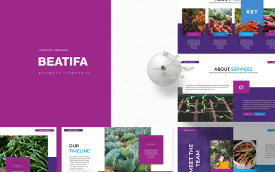 Beatifa - Keynote sablon