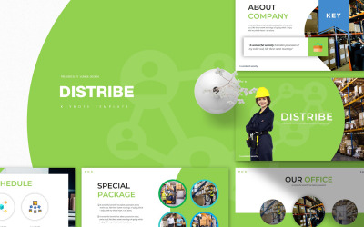 Distribe - Keynote-Vorlage