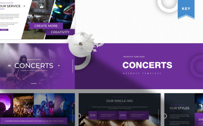 Koncert - szablon Keynote