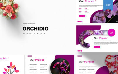 Orchidio - Keynote sablon