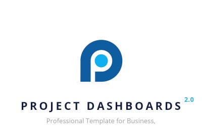 Project Dashboards 2.0 für - Keynote-Vorlage