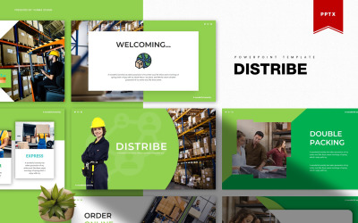 Distribuire | Modello PowerPoint