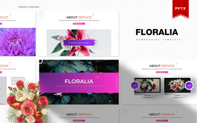 Floraia | Modelo do PowerPoint