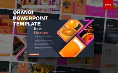 naranja | Plantilla de PowerPoint