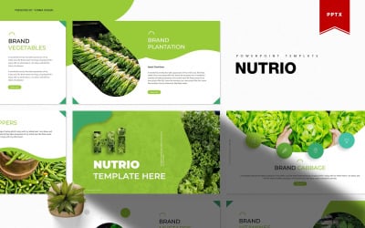 nutrición | Plantilla de PowerPoint
