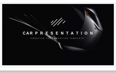 Шаблон PowerPoint для автомобіля 2019 року