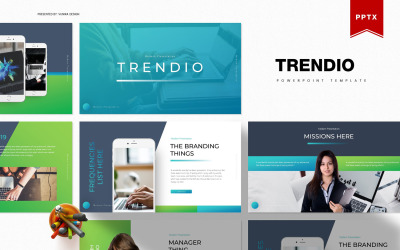 Trendio | Modèle PowerPoint