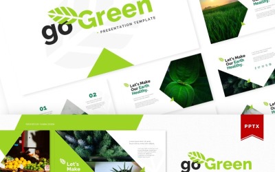 Yeşile Dön | PowerPoint şablonu