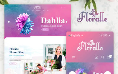 Floralle OpenCart Template
