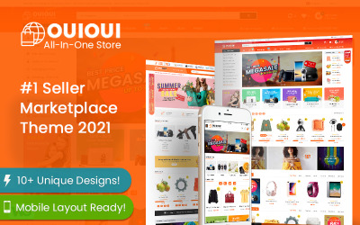 OuiOui - Tema Multi Vendor MarketPlace Elementor WooCommerce
