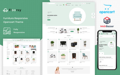 Floorsy - The Furniture Shop OpenCart Template