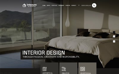 Intexure - Interior Design PSD Template