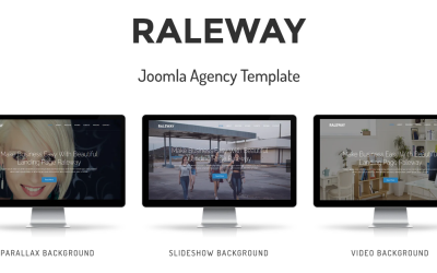 Raleway - Responsive OnePage Joomla Template