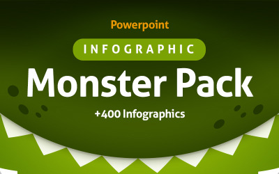 Infographic Monster Pack PowerPoint-mall