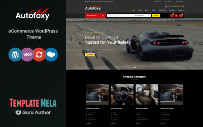 Autofoxy - Auto Parts Store WooCommerce Theme