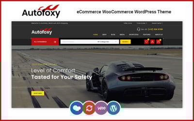 Autofoxy - Тема магазину автозапчастин WooCommerce