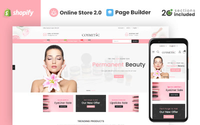 Cosmetica Store Shopify-thema