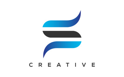 Креативный бренд S - дизайн логотипа письмо