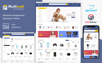 Multimall - Fashion 3 Store OpenCart Template