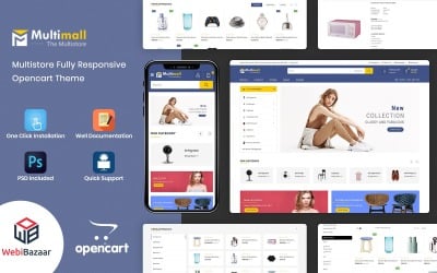 Multimall-时尚商店OpenCart模板