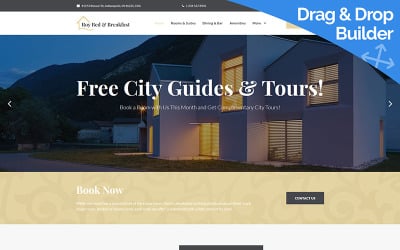 Roy Bed &amp; Breakfast - Hotel Moto CMS 3 Template