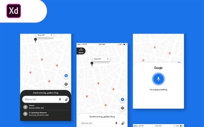 Uber Travel UI-app