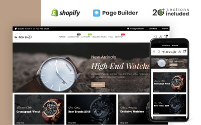 Watch Store Shopify Theme