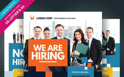 Job Vacancy Flyer - Corporate Identity Template