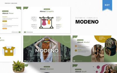 Modeno - Keynote sablon