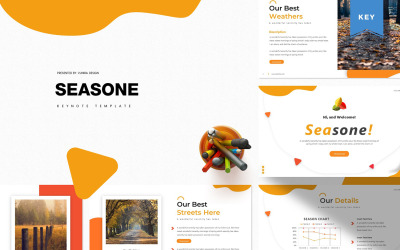 Seasone - шаблон Keynote