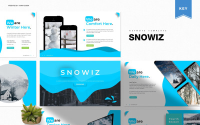 Snowiz - Modello di Keynote