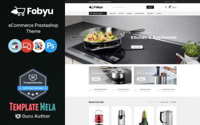 Fobyu - PrestaShop-thema voor keukenapparatuur