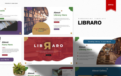 Libraro | PowerPoint sablon