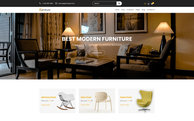 Möbler - Kreativ multifunktionell PSD-mall