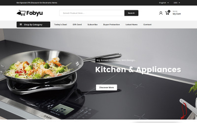 Responsive Fobyu - Kitchen Appliances Prestashop #84928