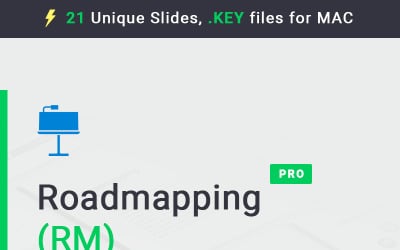 Roadmapping - šablona Keynote